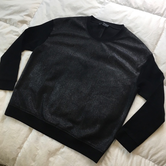 THE KOOPLES Black Metallic Crew neck - Picture 3 of 5